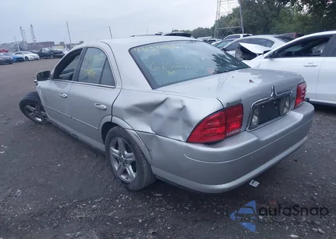 2002 Lincoln Ls V8 Auto из США, поврежденный, VIN 1LNHM87A42Y685270